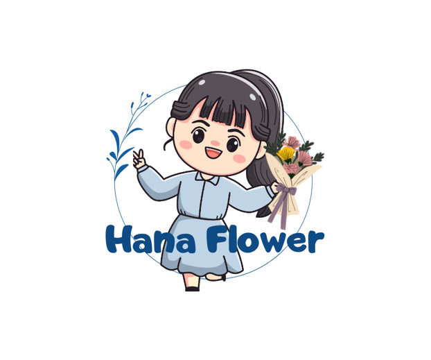 logo hanaflower